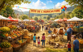 Fête de l&rsquo;agriculture paysanne_Le Lac-d&rsquo;Issarlès © IA
