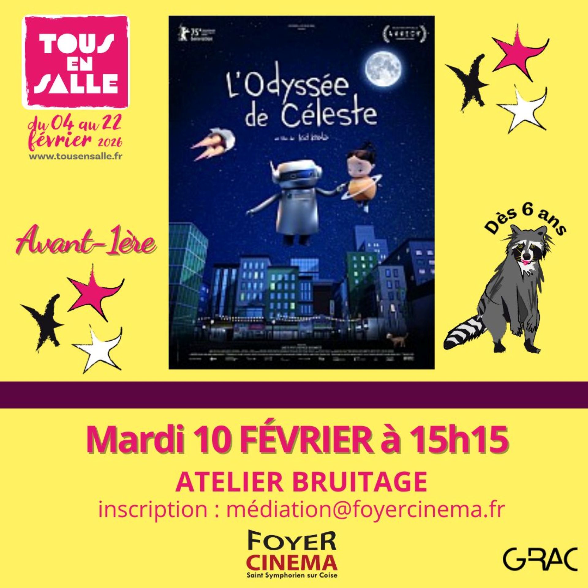 Affiche L'Odysée de Céleste