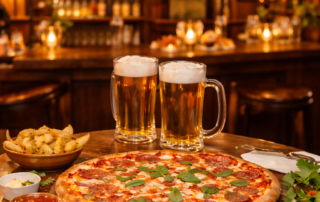 soirée Pizza Saint-Patrick_Issarlès © IA