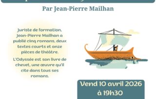 Conférence : La richesse philosophique, symbolique et spirituelle de l&rsquo;Odyssée d&rsquo;Homère_Aigalliers © Aphyllanthe