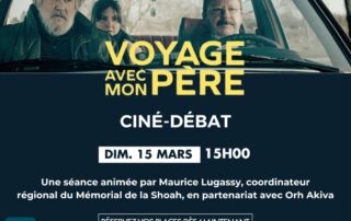 Ciné-débat – VOYAGE AVEC MON PÈRE © CGR