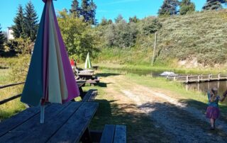 Lac de pêche à la truite – Pisciculture des Sources de la Prade – Chaffour © Pisciculture Chaffour