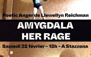 Amygdala Her Rage et Instantanés d’hiver – Restitutions à Pioggiola © L'Aria