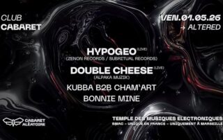 Club Cabaret : Altered W/ Hypogeo Et Double Cheese_Marseille © DR-Friche belle de mai