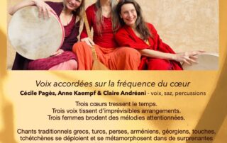 Concert Lorée – trio vocal © Amameam.org