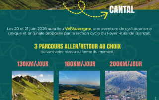 Cycl&rsquo;odyssée, route Vél&rsquo;Auvergne – Parcours Belle Salers_Salers