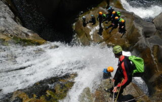 Grandeur Nature – Canyoning_Pourcharesses © Grandeur Nature