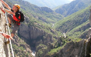 Grandeur Nature – Via Ferrata_Pourcharesses © Grandeur Nature
