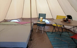 Camping Municipal les Bords du Lac_Le Lac-d&rsquo;Issarlès © Mairie Lac d'Issarles