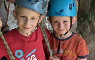 Raid aventure pour les enfants des 6 ans © Kayacorde Ardèche