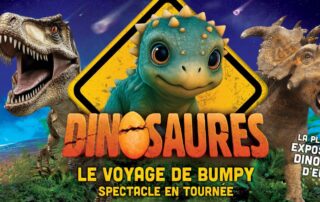 Exposition | Spectacle – Dinosaures, le voyage de Bumpy_Montauban © Le VOYAGE DE BUMPY ®