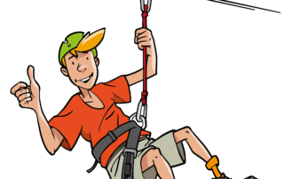 Grande tyrolienne- La Croix de Bauzon © Croix de Bauzon