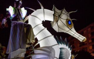 Spectacle de rue « ABYSSES, l’odyssée des mers » par de la Cie Remue-Ménage_Saint-Tropez ©  « ABYSSES, l’odyssée des mers » par de la Cie Remue-Ménage