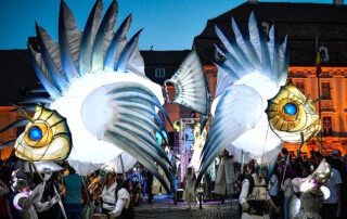 Spectacle de rue « ABYSSES, l’odyssée des mers » par de la Cie Remue-Ménage_Saint-Tropez ©  « ABYSSES, l’odyssée des mers » par de la Cie Remue-Ménage