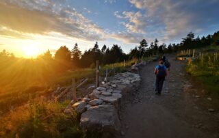 Randonnée coucher de soleil : Mont Mézenc