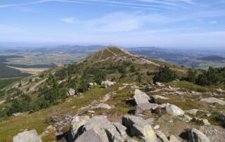 RDV géologiques : Balade artistique et géologique au sommet du mont Mézenc_Borée © PNR Monts d'Ardèche