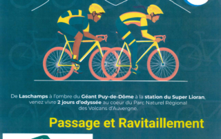 Cycl&rsquo;odyssée, route Vél&rsquo;Auvergne_Riom-ès-Montagnes © Vel'Auvergne