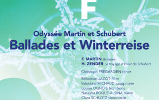 Odyssée Martin et Schubert – ballades et Winterreise © LD