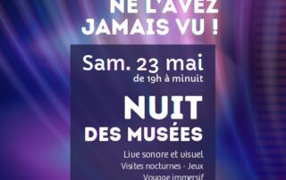 Affiche Nuit des musées Montans 2026 © Agglomération Gaillac-Graulhet