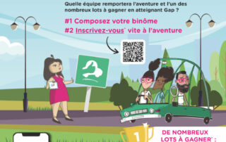 L&rsquo;Odyssée alpine, grand rallye d&rsquo;autostop : trajet Embrun – Gap_Embrun