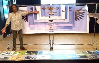 Atelier exposition commentée « les oiseaux planeurs»_Saint-Andéol-de-Fourchades © CD07