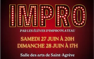 Cabaret Impro par Les élèves d&rsquo;Impro Plateau_Saint-Agrève © Cie La Boudeuse