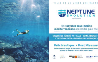 Neptune Evolution : une odyssée sous-marine méditerranéenne accessible pour tous à  La Londe-les-Maures © Ville de La Londe