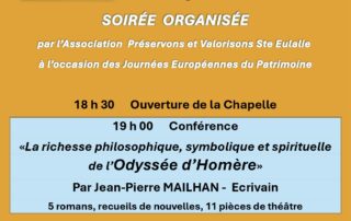 Conférence – La richesse philosophique, symbolique et spirituelle d&rsquo;Odyssée d&rsquo;Homère © Catherine Braun