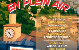 Cinéma de plein air : L&rsquo;Odyssée_Castellane © Mairie de Castellane