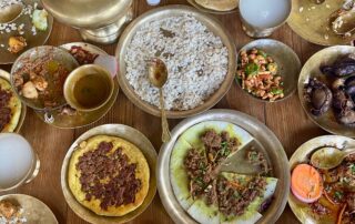 Menu Dal Bhat ( le Nepal dans votre assiette )