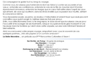 Prog La Belle Meunière © Les Amis de l'Eglise St-Maurice d'Usson