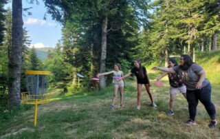 Disc Golf – La Croix de Bauzon_Borne