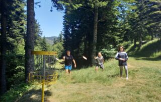Disc Golf – La Croix de Bauzon_Borne