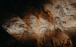 Panneau des chevaux © Estelle Thauvy - Grotte Chauvet 2 - Ardèche