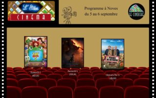 Programme Cinéma de L&rsquo;Eden_Noves © Le Cinoche