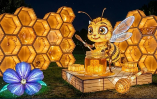 L&rsquo;Odyssée Lumineuse au Parc Floral_Paris 12ème © Odyssée Lumineuse