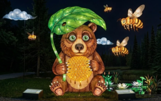 L&rsquo;Odyssée Lumineuse au Parc Floral_Paris 12ème © Odyssée Lumineuse