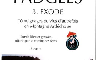 Diffusion film  » Padgels Partie 3 : Exode »_Saint-Cirgues-en-Montagne © Padgels