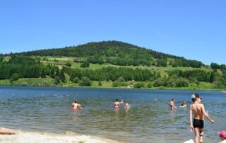 bathing lake