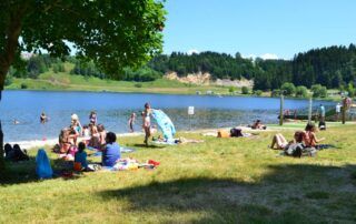 bathing lake