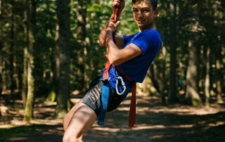 Parcours aventure de l&rsquo;Ecureuil © ReportagePhotosNaturofilm/Office de tourisme du Haut-Lignon